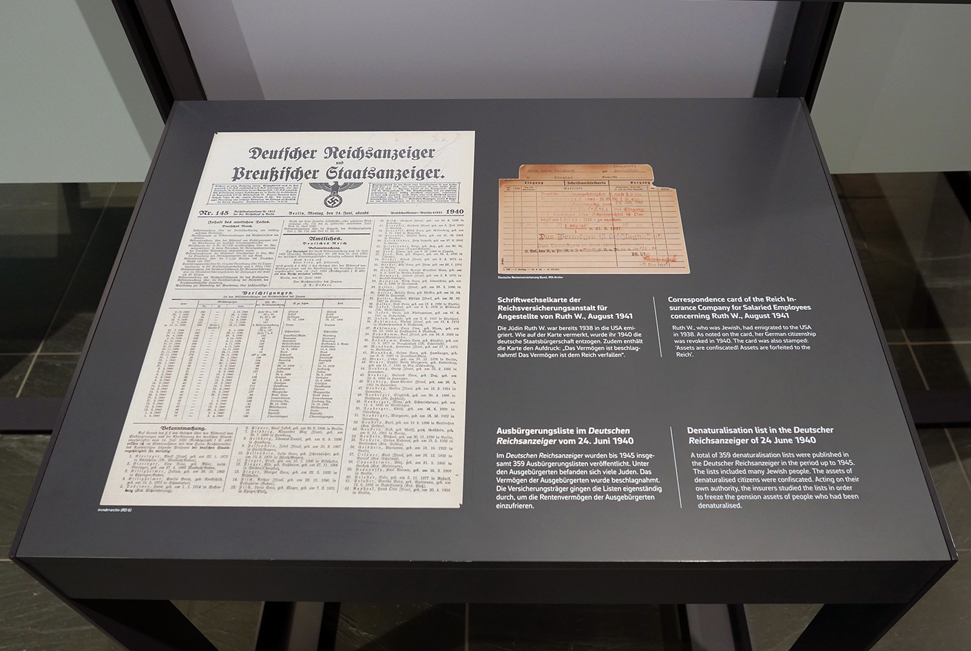 DAS REICHSARBEITSMINISTERIUM 1933 – 1945